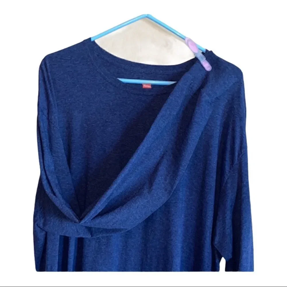 Hanes | Long Sleeve Men’s Big and Tall Tee Shirt